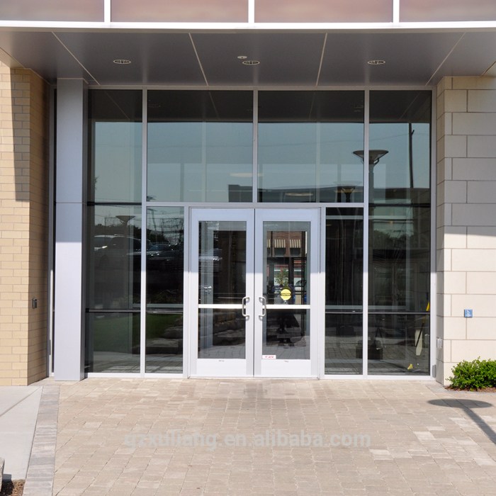 Finest Glass Storefront Door Service | Rochester Door Company